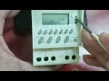 Hager timer setting
