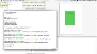 Python Moving from One Window to Another