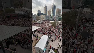 Pilayo Sathile - Live Performance by Shiva Pariyar 2025 at Federation Square, Melbourne, Australia.