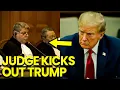 Trump s FINAL NAIL in the COFFIN as Judge CONFIRMS Removal