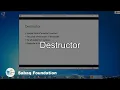 Destructor Computer Science Lecture Sabaq pk