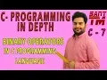 Binary operators C Programming Language