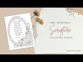 Free Printable Scripture Coloring Pages for Meditating on God s Word