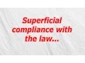 Superficial compliance with the law CodyCross Crossword Answer