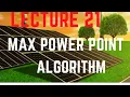 LECTURE - 1 MPPT ALGORITHM