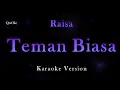 Download Lagu Raisa - Teman Biasa (Karaoke Version by QraOke)
