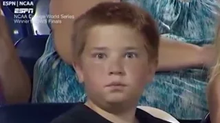 Boy s Epic Staredown Battle Goes Viral