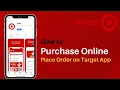 How to Purchase from Target Place Order Online on Target App