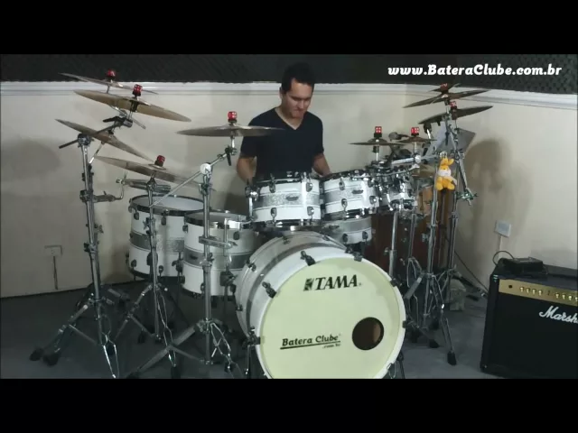 SHORI 様 Bateria Tama Starclassic Maple Silver Snow Racing Stripe Sparkle