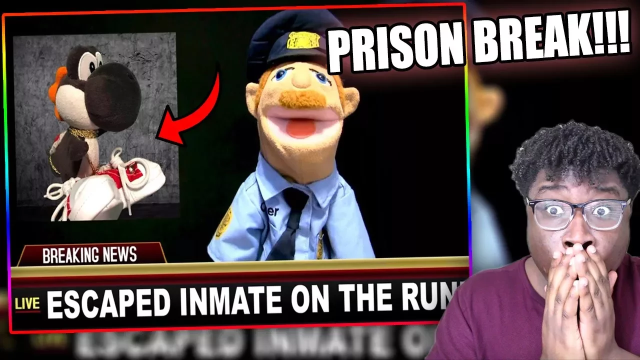 BLACK YOSHI BREAKS OUT OF PRISON! | SML Movie: Black Yoshi's Black Friday Reaction!