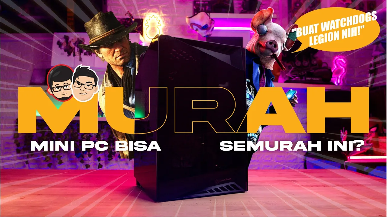 MENDING MINI PC, KENCENG, MURAH, bisa GAMING | Review Deskmini X300. 