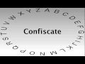 SAT Vocabulary Words and Definitions Confiscate