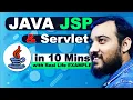 JSP Servlet in Java in 10 Mins