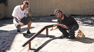 UMA PISTA DE SKATE TODA CAGADA 🤢🤮
