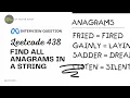 Find All Anagrams in a String - Leetcode 438