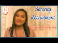 EVERYTHING YOU NEED to KNOW about SORORITY RECRUITMENT INDIANA UNIVERSITY
