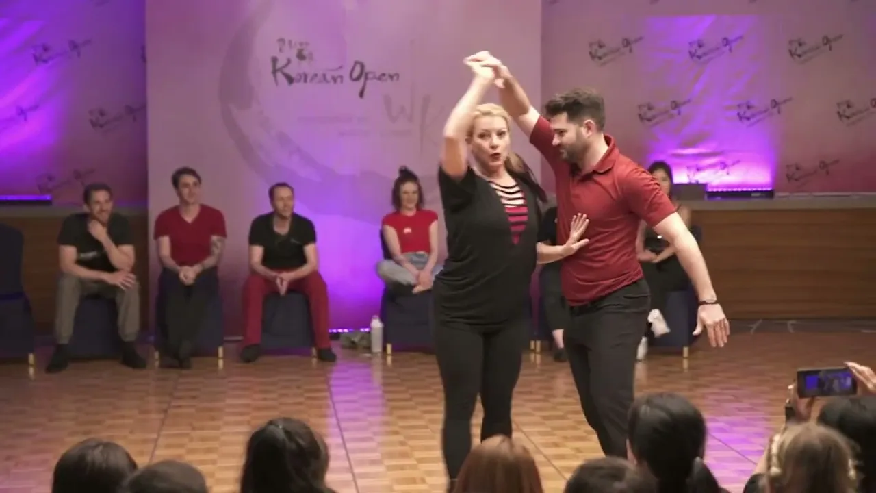 2023 korean open Pro Show J&J -  Ben Morris & Tatiana Mollmann Song1