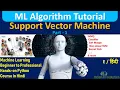 Support Vector Machine SVM Algorithm Part-1 in Hindi Machine Learning Tutorial