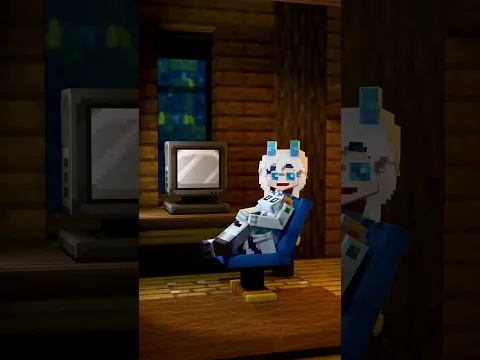 МОНИКА... У СЛОНИКА 😂 #minecraft #майнкрафт #нашараша