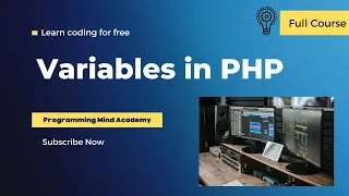 Variables in PHP PHP Programming Tutorial For Beginners PHP Tutorial For Web Development BCA