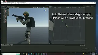 Reloading and Weapon Switching using Unity PlayMaker