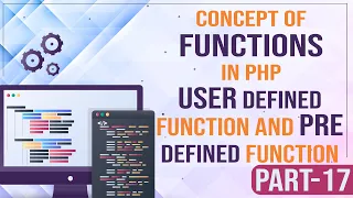 Concept of Functions in PHP User Defined Function and Pre defined Function PHP Tutorial