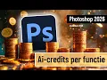 Photoshop | Gebruik Ai-credits per functie (Dutch)