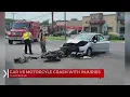 Clarksville car crash shuts down road