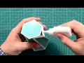 instruction how to make a twisted hexagonal prism