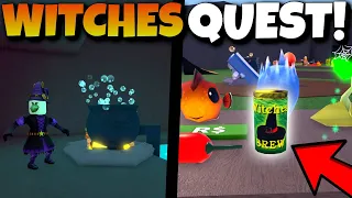 HOW TO COMPLETE WITCHES QUEST FOR NEW WITCHES BREW INGREDIENT Wacky Wizards Roblox