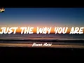 Just the Way You Are - Bruno Mars (Lyrics) Justin Bieber, David Guetta, Ava Max