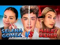 Download Lagu SELENA GOMEZ vs. HAILEY BIEBER BEAUTY BATTLE! 💄🥊