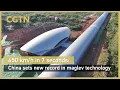 Download Lagu 650 km/h in 7 seconds: China sets new record in maglev technology. #maglevtrain