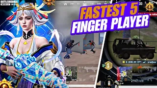 fastest 5 finger player 1v4 intense clutches