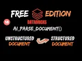 Extracting Structured Data from PDFs Using AI Parse Document in Databricks