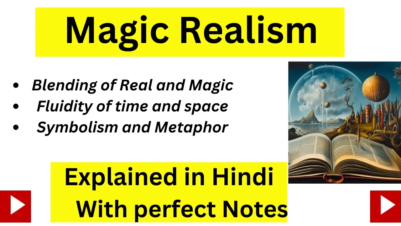 Magic Realism in English Literature in Hindi | With Perfect Notes | Thinking Literature | UGC-NET