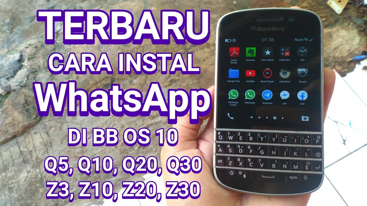 Sebuah Video yang menunjukkan bahwa BlackBerry Z3 atau BlackBerry Jakarta mampu menjalankan Aplikasi. 