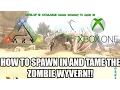 ARK FEAR EVOLVED 2 - HOW TO SPAWN IN THE ZOMBIE WYVERN AND TAME