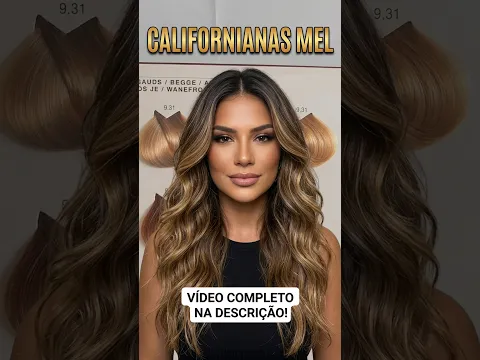 MELHOR MISTURAS CALIFORNIANAS MEL! COMPRE AS TINTAS AQUI/VÍDEO COMPLETO NA DESCRIÇÃO