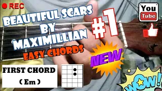 Download How to play Beautiful scars by Maximillian (Super Easy Chords) MP3