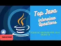 Java Interview Question Answers Equals method Vs operator