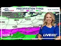 Snow ice chances increase for Charlotte NC area this weekend Weather Impact Alert