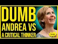 Download Lagu DUMB Andrea Jenkyns VS A Critical Thinker Shows She Has Nothing Much Going On Upstairs