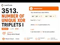 Leetcode 3513 Number of Unique XOR Triplets I
