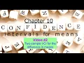 AP Statistics Chapter 10 - Two Sample Confidence Interval for the Difference in Means
