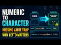 Converting Numeric Variables to Character Issues with longer width formats and missing values
