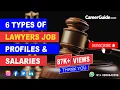 6 Types of Lawyers Job Their Job Profiles and Salaries