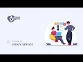 Guide on Update Service in DEW Studio Low-Code Platform Tutorial