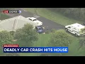 1 dead after car crashes into Grundy County home sheriff says