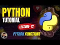 Python Functions Python Series Lecture - 12 GATE Tech Info with Eshan IIT Madras